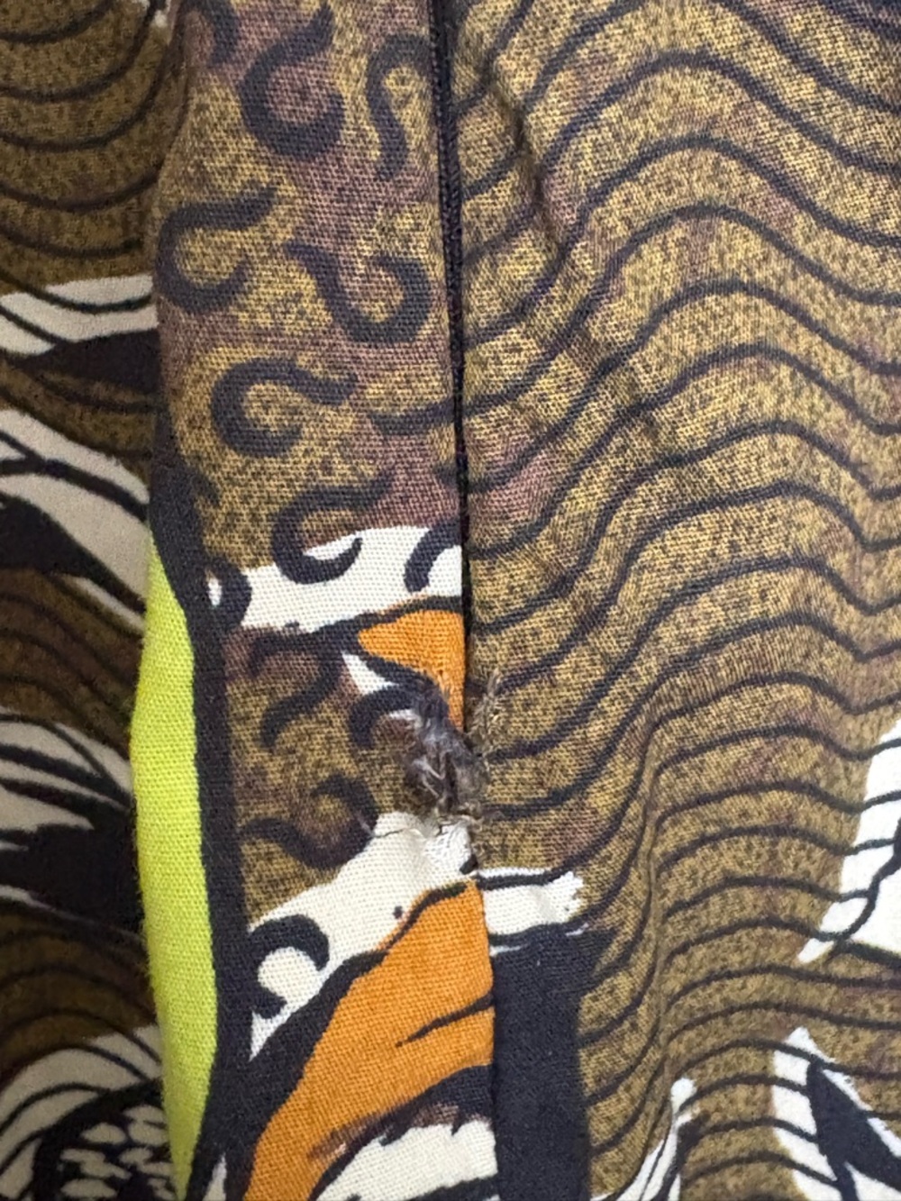 Zara Black and Yellow Floral Cutout Mini Dress - Picture 9 of 11
